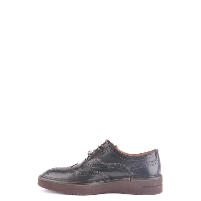 Leather Crown Women Lace Ups Shoes